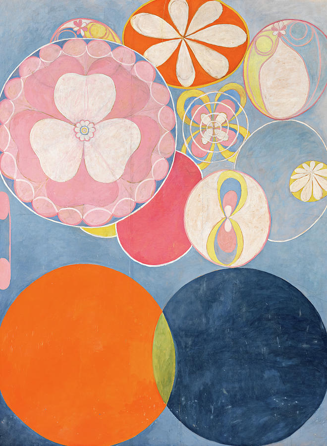 Abstract Painting - Childhood by Hilma af Klint