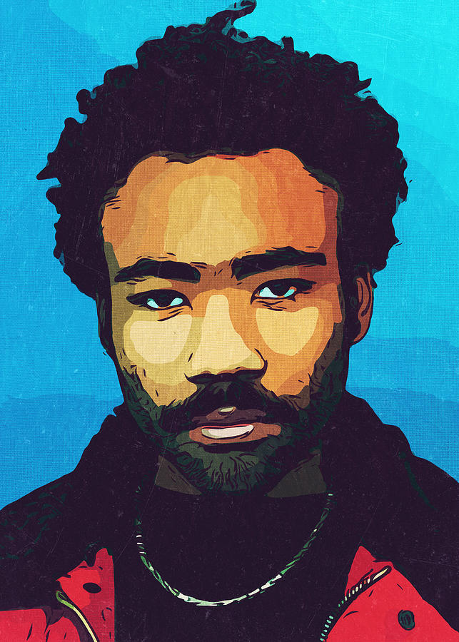 Childish Gambino ArtworkChildish Gambino 01 Digital Art by TheArtGhost