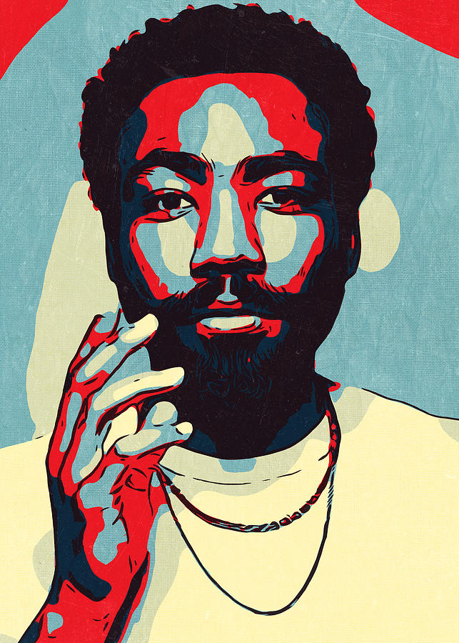 Childish Gambino ArtworkChildish Gambino 06 Digital Art by TheArtGhost