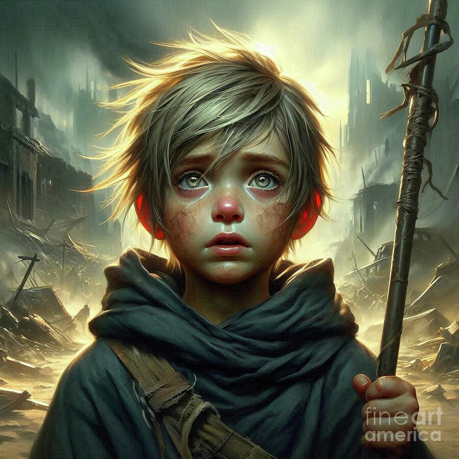 Children of Calamity 12 Digital Art by Lauren Leigh Hunter Fine Art ...