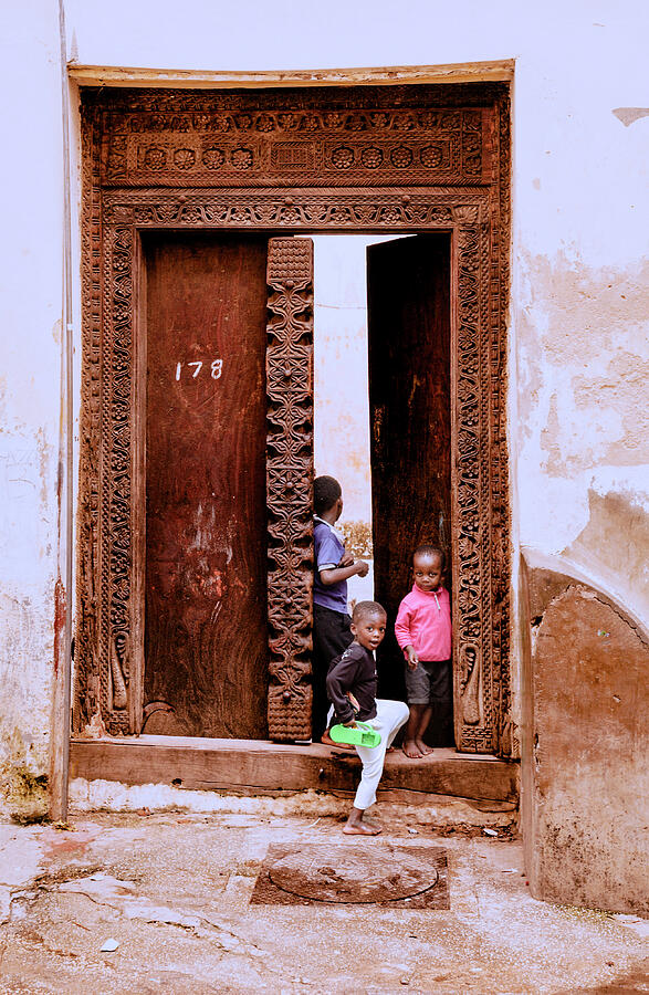 Children Zanzibar Tanzania 3609 Photograph