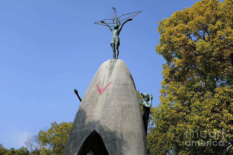 Children S Peace Monument In Hiroshima Japan Photograph By Jim Nesterwitz Fine Art America