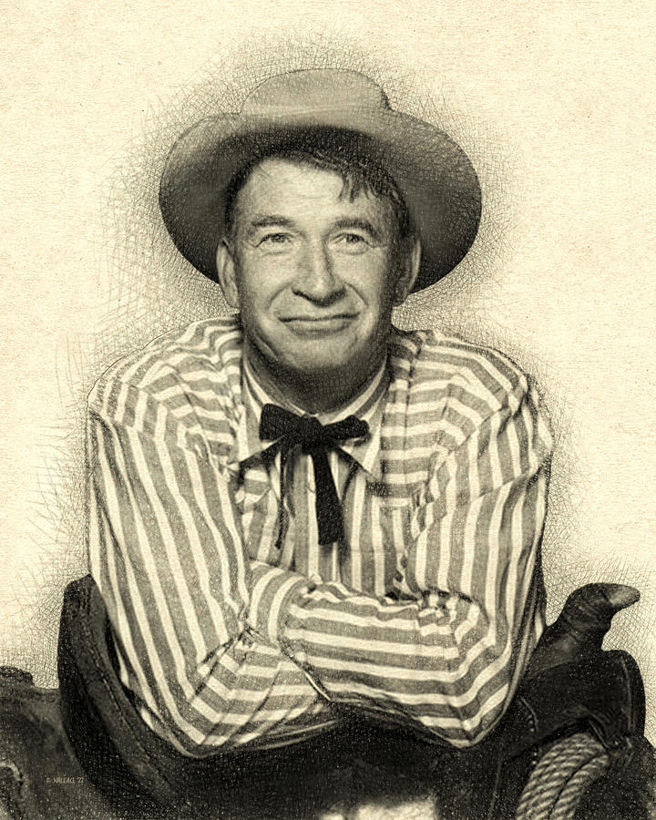Chill Wills - Drawing FX Digital Art by Brian Wallace