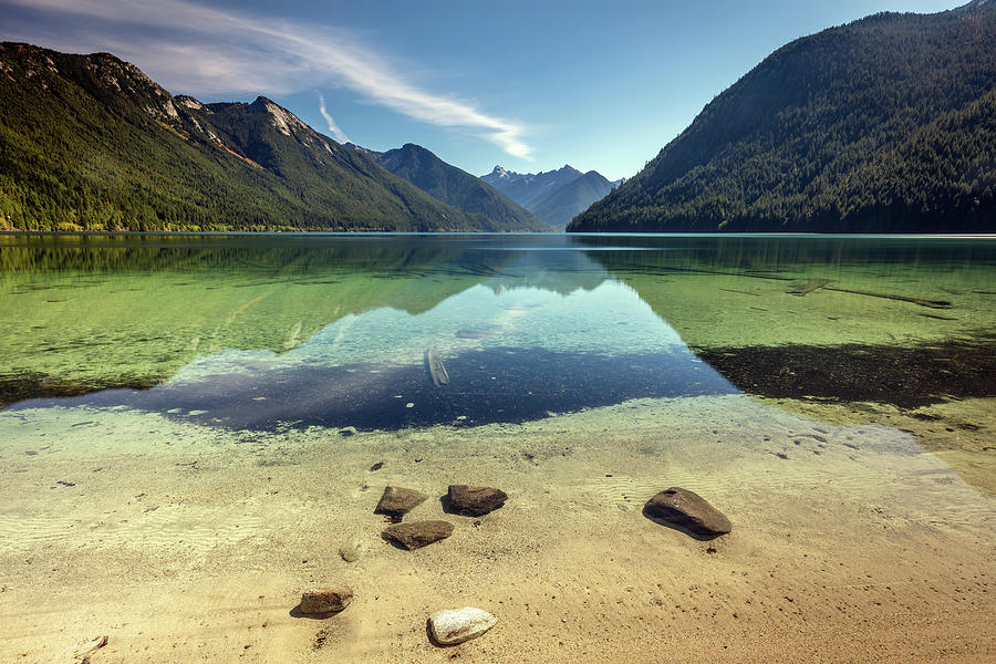 Chilliwack Lake Reflection Photograph by Pierre Leclerc Photography