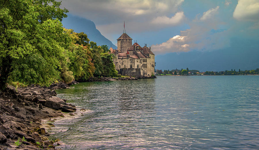 Chillon Castle,  Switzerland Photograph by Marcy Wielfaert