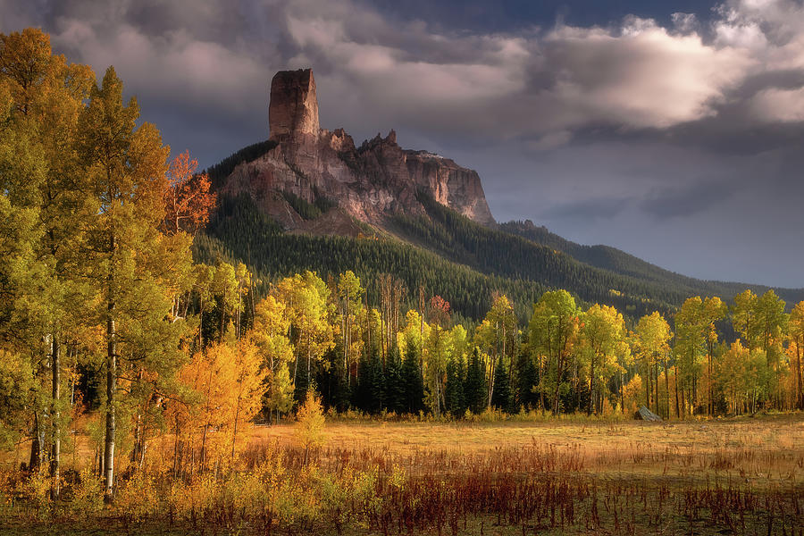 Chimney Rock after the storm Photograph by Ekaterina Romanova - Pixels