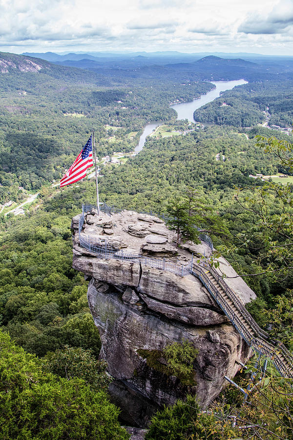 Chimney Rock Photograph by Angela Sancimino - Fine Art America