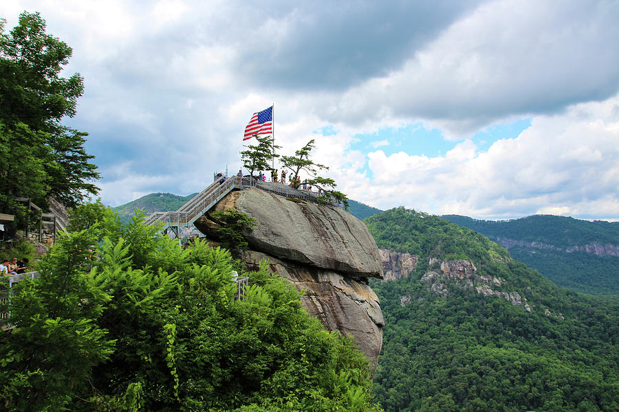Chimney Rock Photograph by Richie Parks