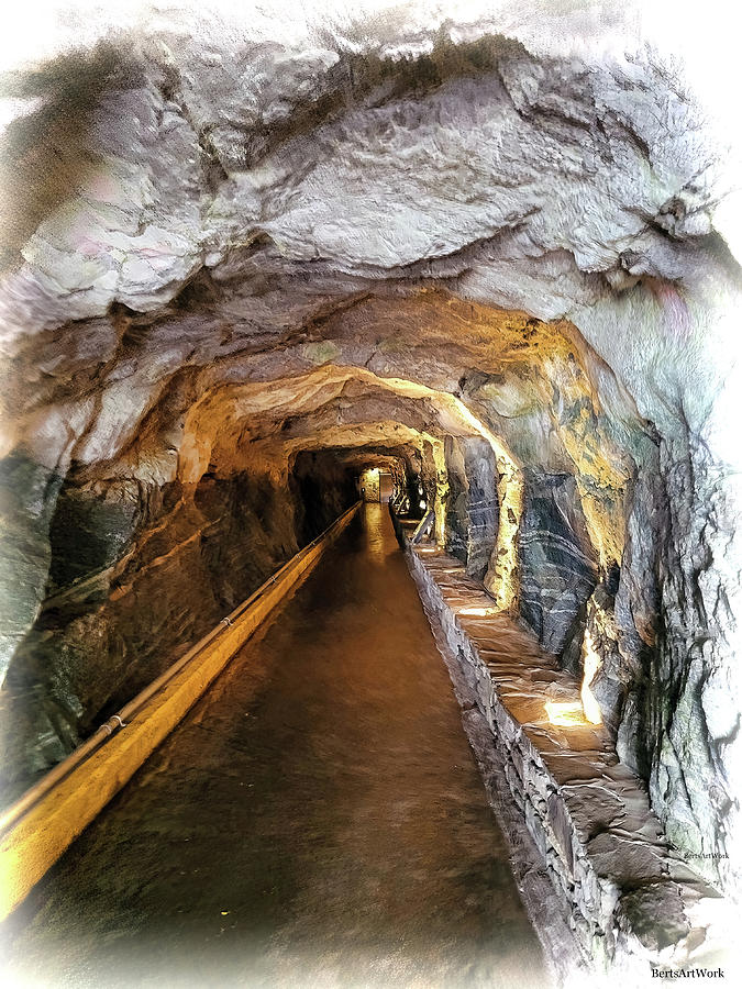 Chimney Rock Tunnel Photograph by Roberta Byram
