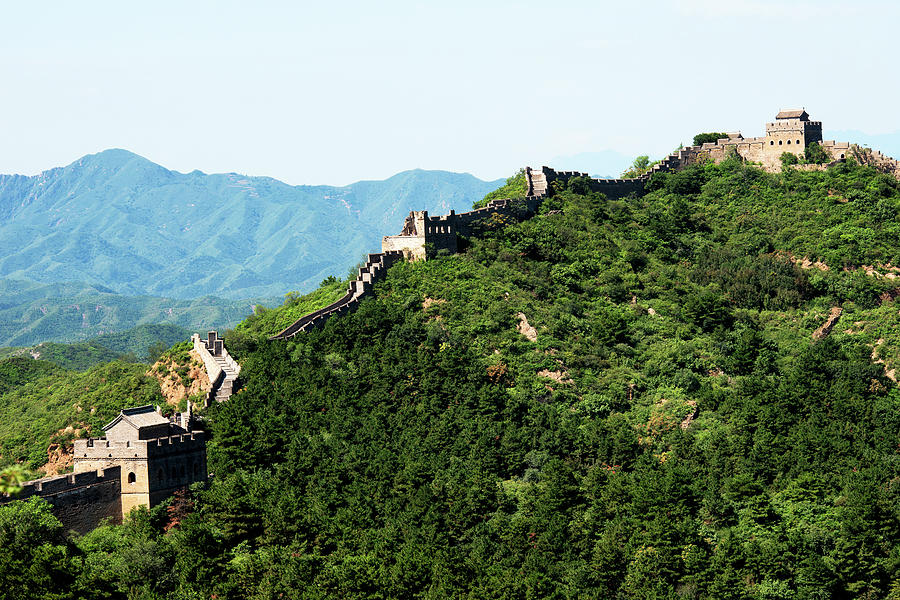 China 10 MKm2 Collection - Great Wall of China Photograph by Philippe HUGONNARD
