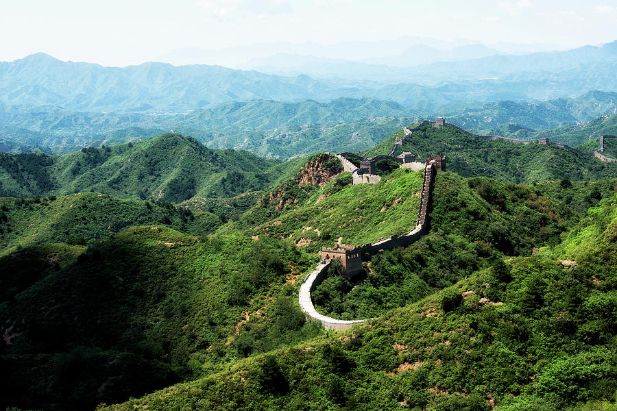 China 10 MKm2 Collection - Great Wall of China X I Photograph by Philippe HUGONNARD