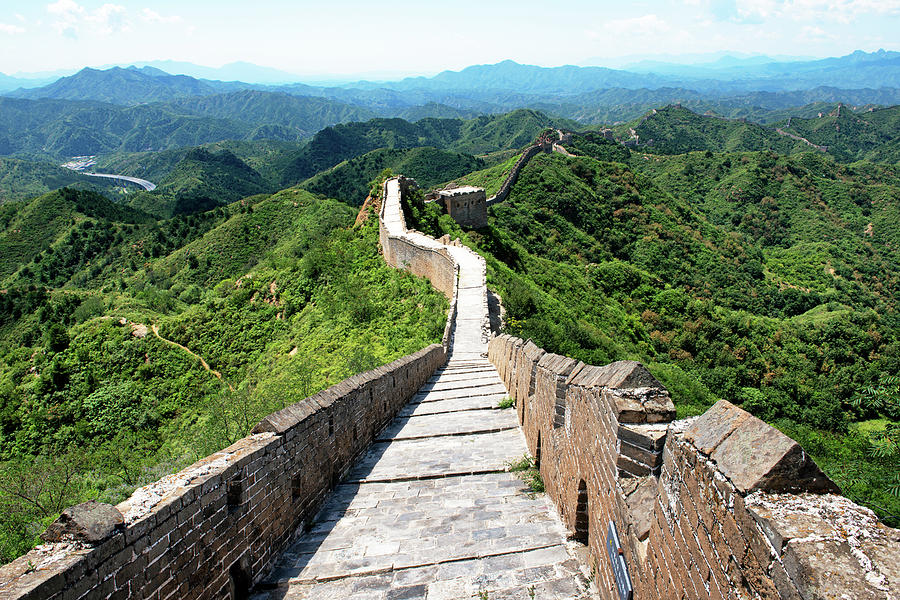 China 10 MKm2 Collection - Great Wall of China X V I I Photograph by Philippe HUGONNARD