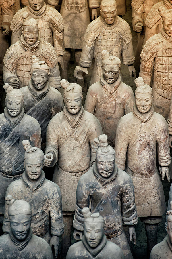 Architecture Photograph - China 10 MKm2 Collection - Terracotta Army I by Philippe HUGONNARD