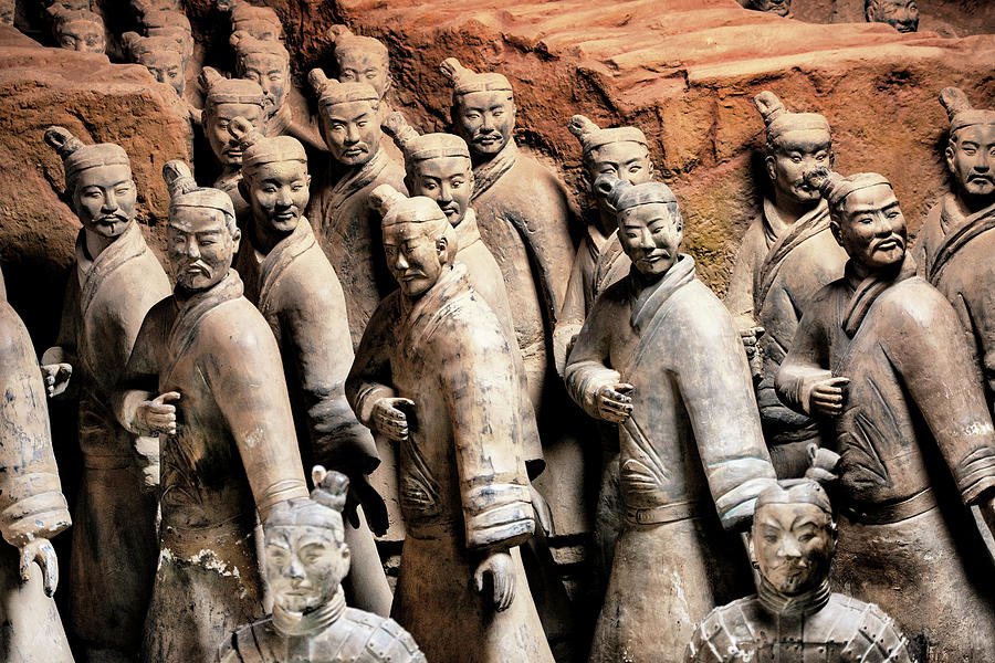 Architecture Photograph - China 10 MKm2 Collection - Terracotta Army by Philippe HUGONNARD