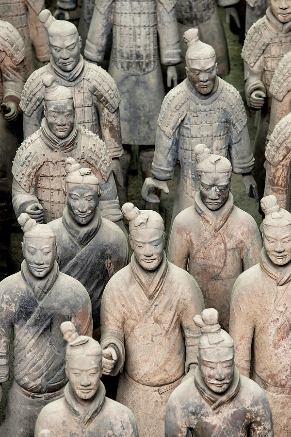 Architecture Photograph -  China 10 MKm2 Collection - Terracotta Army X V I by Philippe HUGONNARD