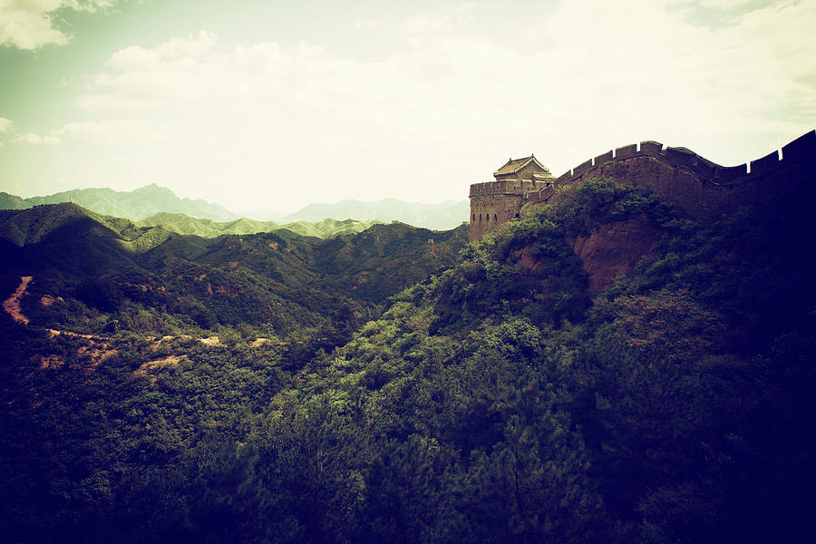 China 10 MKm2 Collection - The Great Wall of China Photograph by Philippe HUGONNARD