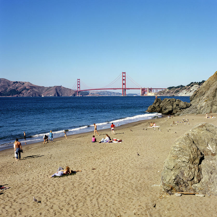China Beach San Francisco California Photograph by Don Douglas