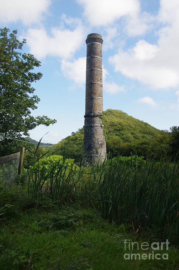 China Clay Chimney 2 Photograph by Lesley Evered