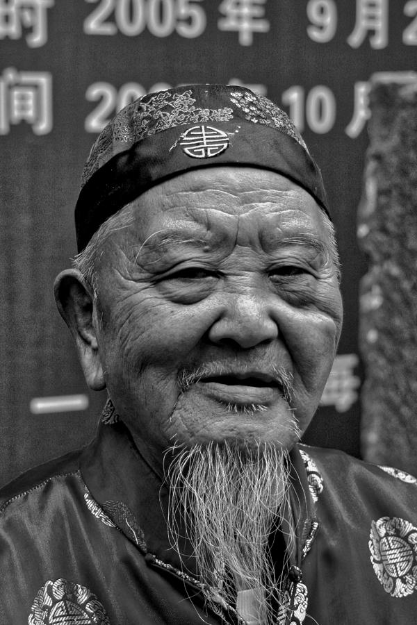 Chinese wise man Photograph by James Mayo - Pixels