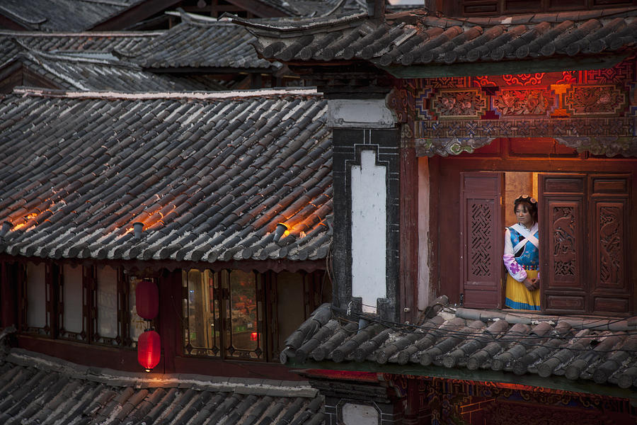 China. Yunnan Province. Lijiang. The Old Town. Photograph by Buena Vista Images