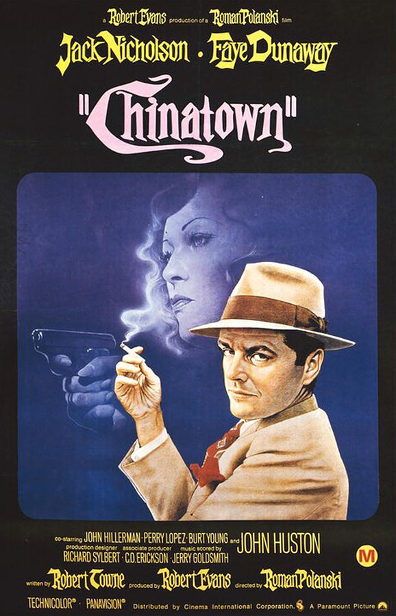 Chinatown 1974 classic vintage film Digital Art by Paul Flee | Fine Art ...