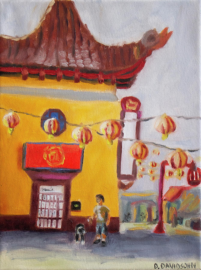 Chinatown Painting