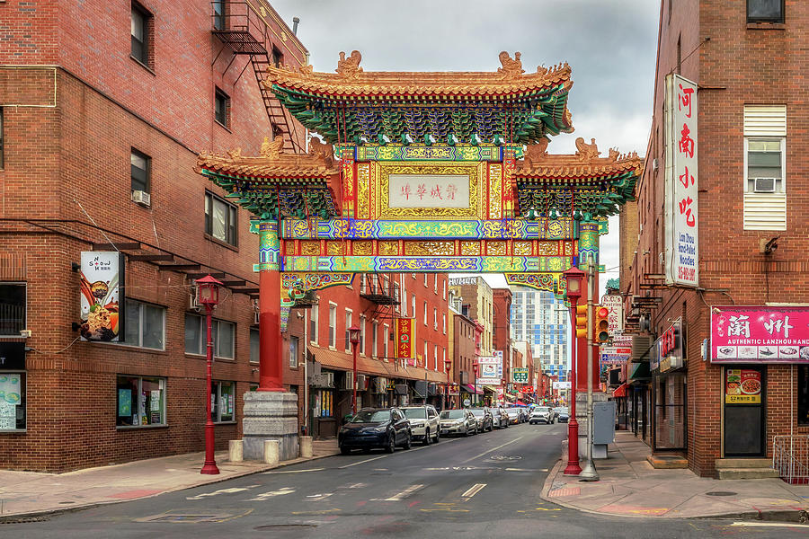 Chinatown Friendship Gate - Philadelphia, PA Photograph by Susan Rissi Tregoning