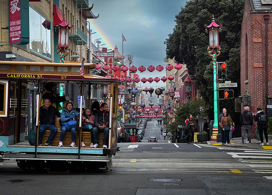 Chinatown Rainbow Photograph by Louis Raphael