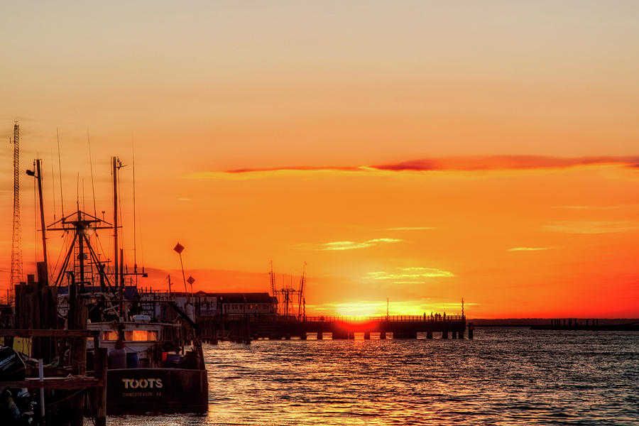 Chincoteague Island Sunset Photograph by Lara Ellis