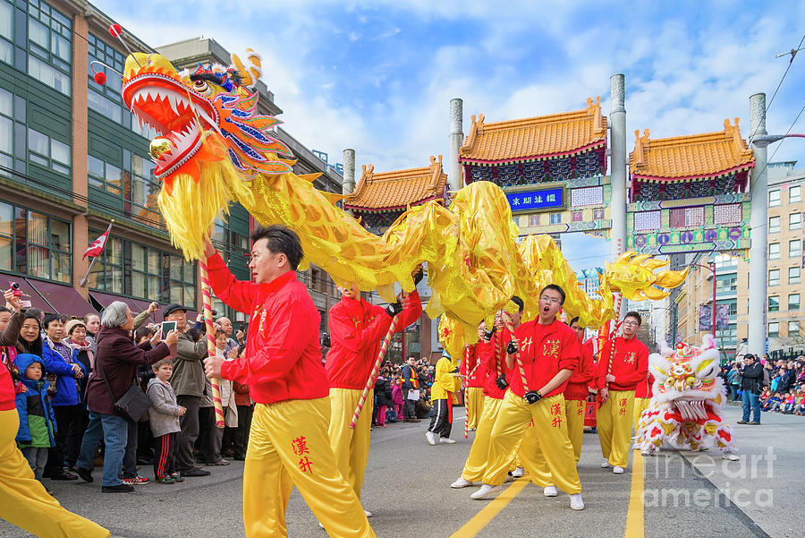 Chinese Dragon  Photograph by Michael Wheatley