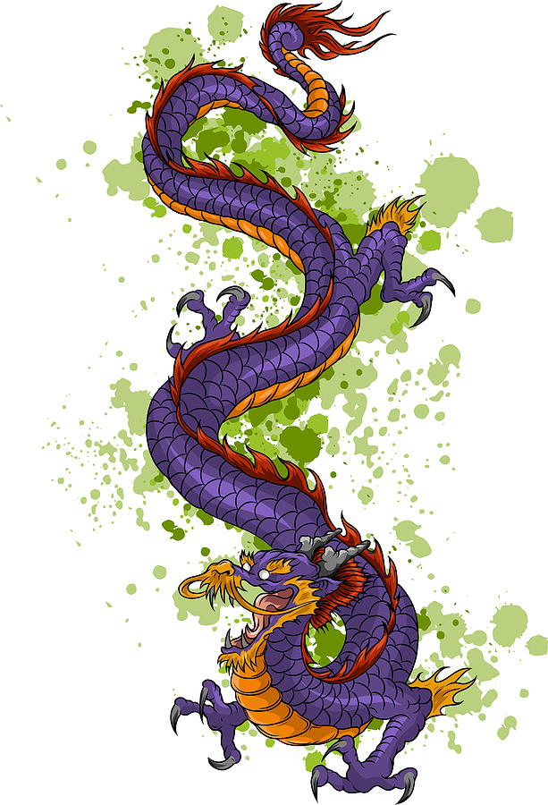 animated chinese dragons
