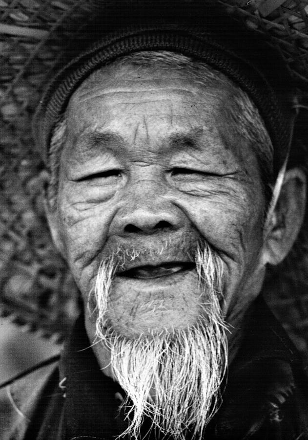 Chinese Grandfather Photograph by Jochen Bender - Fine Art America