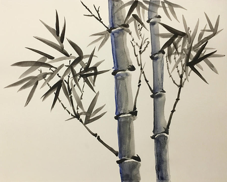 Chinese Ink Painting - Bamboo Painting