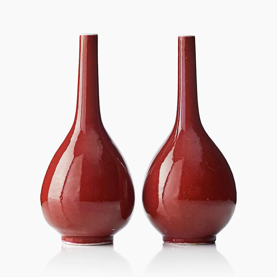 Chinese Monochrome Vases Painting by Artistic Rifki