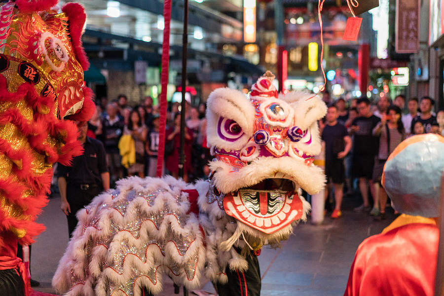 Chinese New Year, Melbourne Photograph by Nigel Killeen