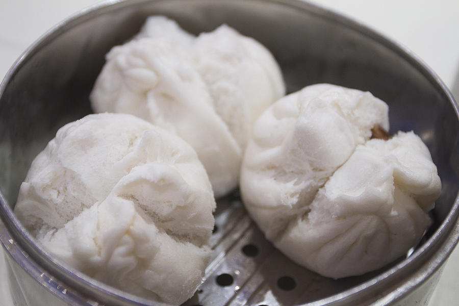 Chinese Steamed Pork Buns Photograph by Roy Hsu