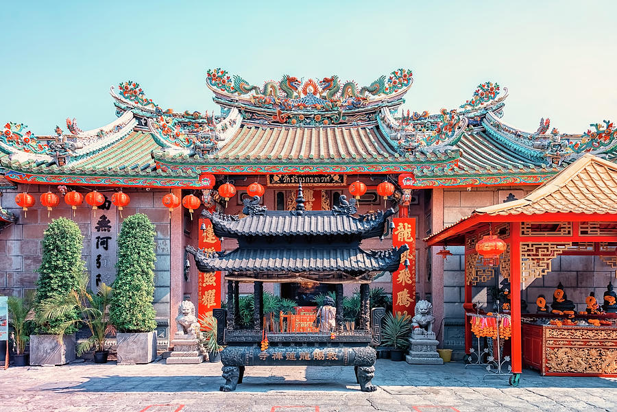 Chinese Temple Photograph