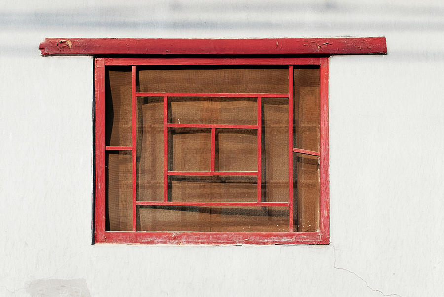 Chinese Window Photograph by Dean Harte