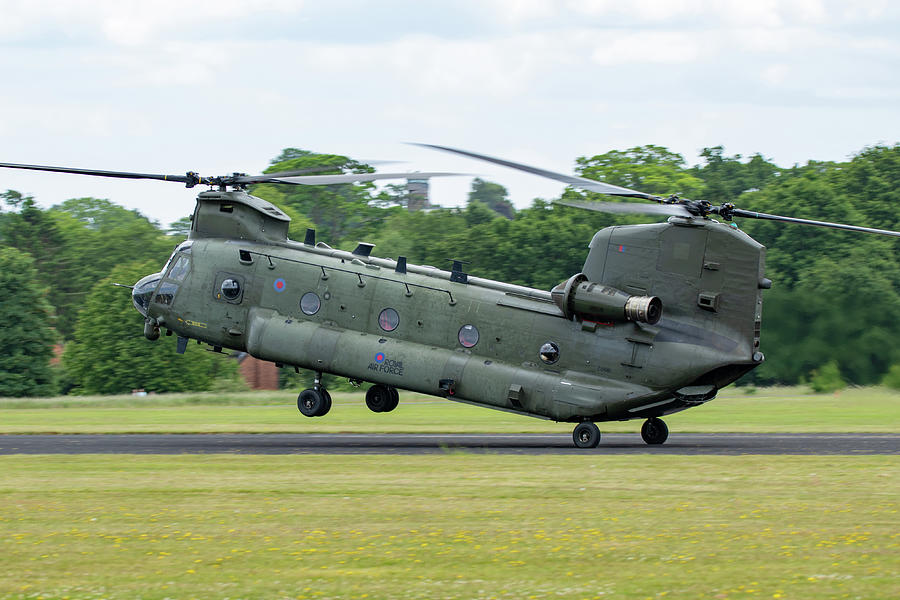 Chinook Display Team Photograph by Airpower Art