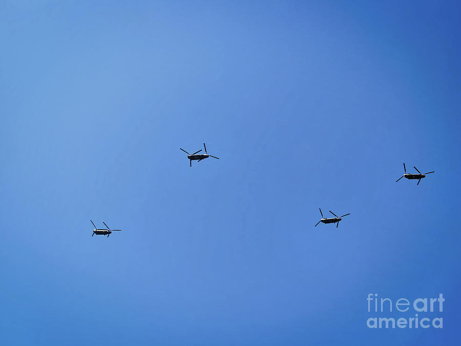 Chinook Formation Photograph by Theresa Fairchild