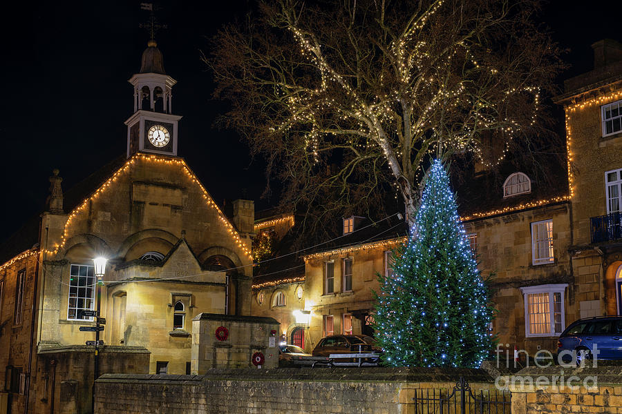 Chipping Campden Christmas Night Photograph by Tim Gainey Fine Art