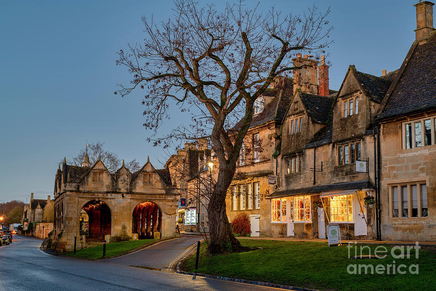 Chipping Campden Daybreak at Christmas  Photograph by Tim Gainey