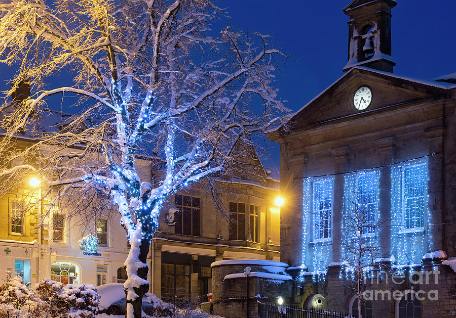 Chipping Norton Christmas Lights Photograph by Tim Gainey