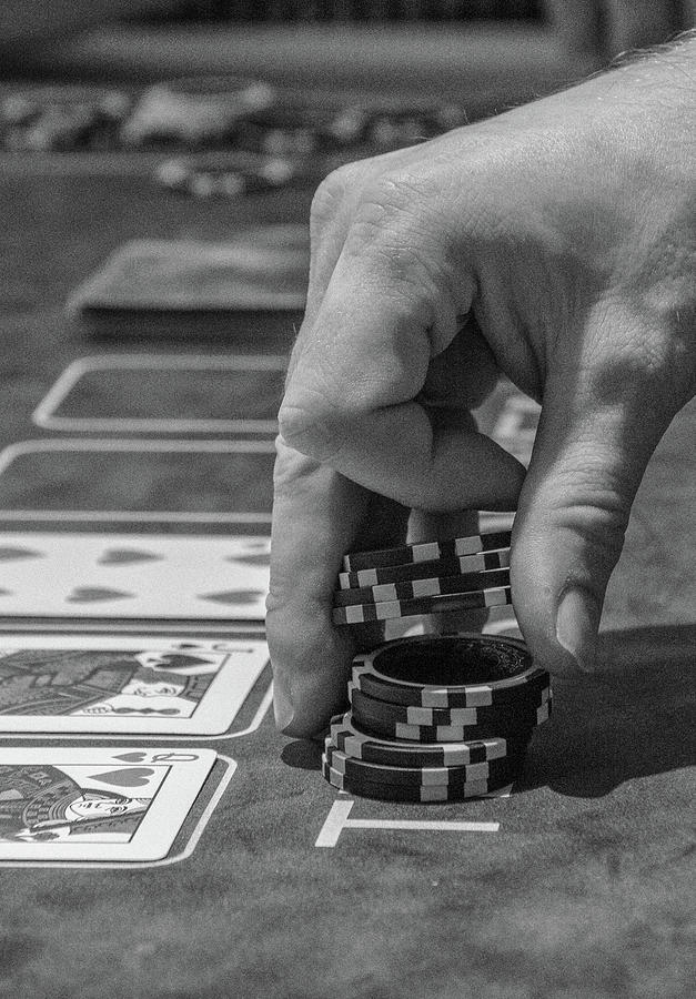 Chips On Table Photograph by Marcel Ebnoether