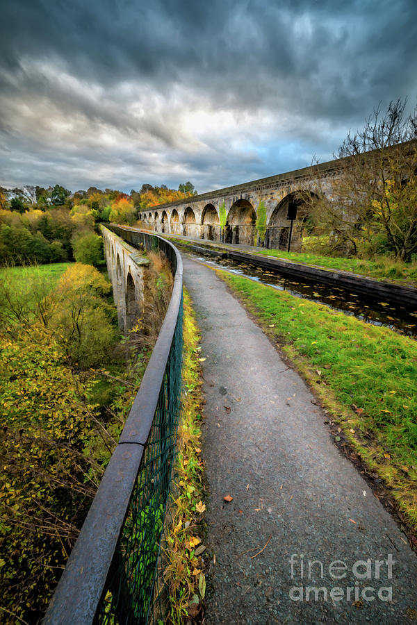 Chirk Aqueduct Wales by Adrian Evans Chirk Aqueduct Wales by Adrian Evans