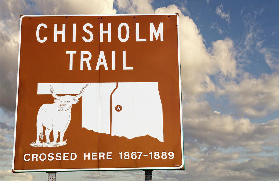 Chisholm Trail Crossing Oklahoma Photograph by Bob Pardue