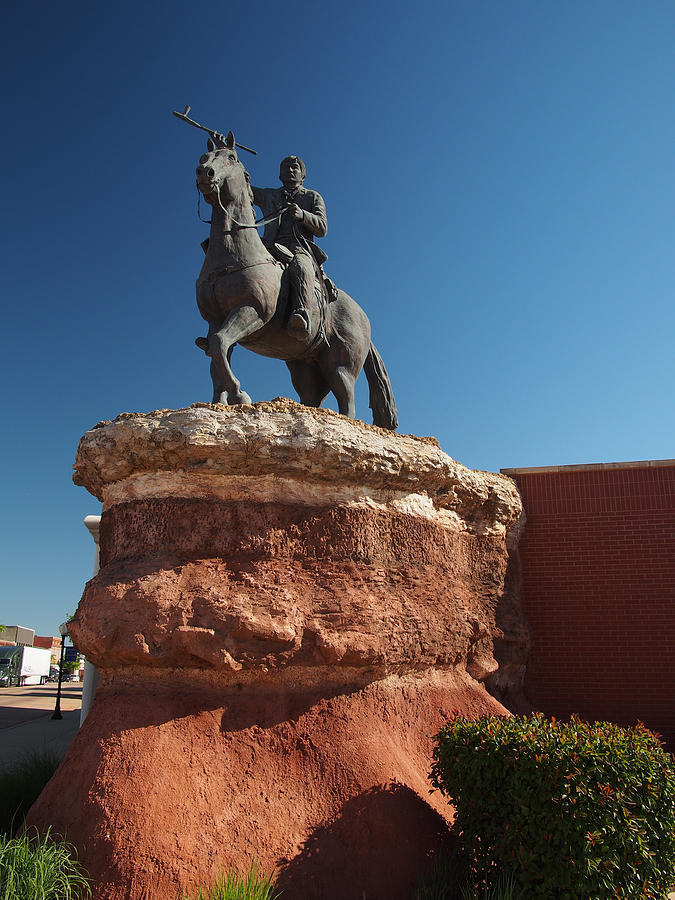 Chisholm Trail Memorial Photograph by Buck Buchanan | Fine Art America