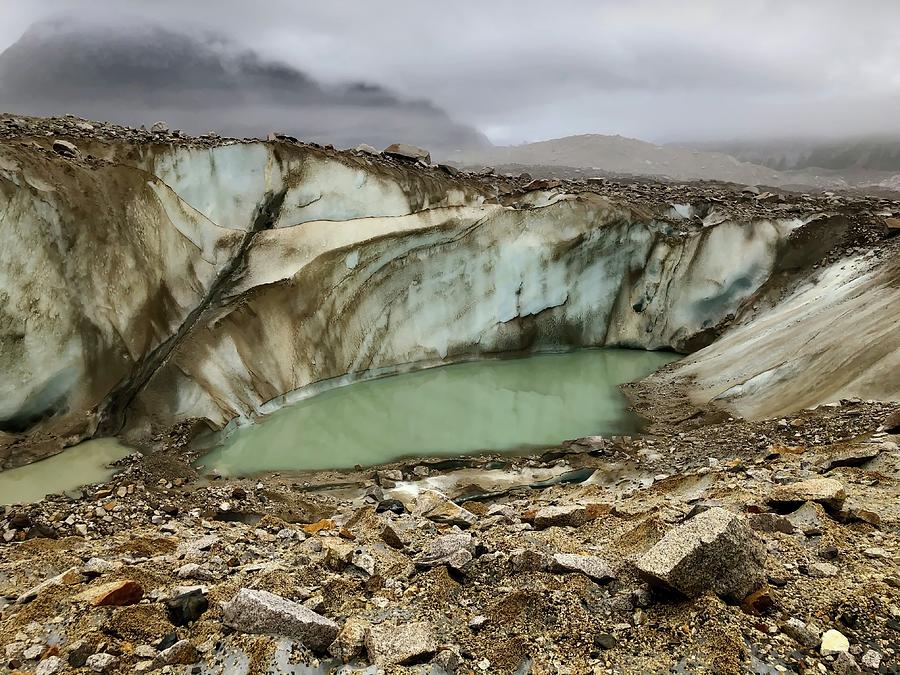 Chilean Glacial Landscape Photograph