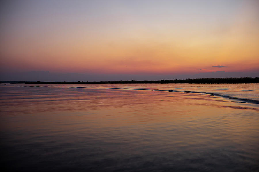 Chobe River, Botswana At Sunrise Photograph