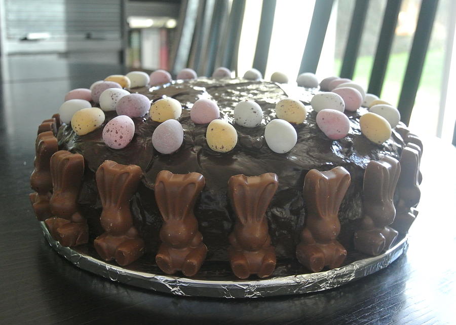 Chocolate Bunnies Cake Photograph by Lynne Iddon - Fine Art America